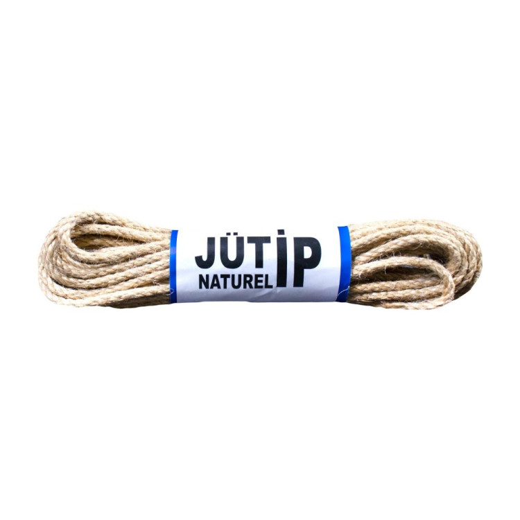 Jüt İp Natürel 12Lİ 5mm