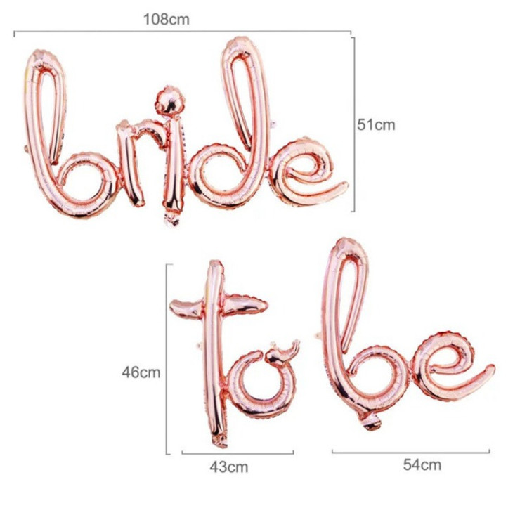 Bride To Be İmza Folyo Balon 140cm