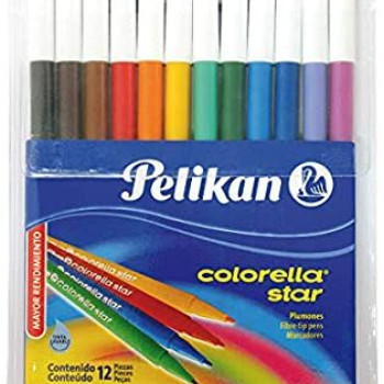 PELİKAN C302 KEÇELİ KALEM 12 RENK PELİKAN C302 KEÇELİ KALEM 12 RENK