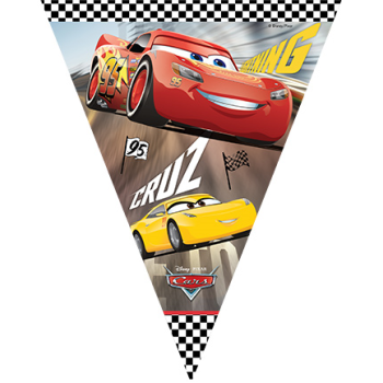 Üçgen Flama Lisanslı Cars 320cm Üçgen Flama Lisanslı Cars 320cm