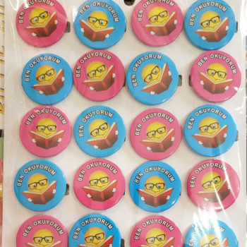 20'Lİ BEN OKUYORUM ROZETİ