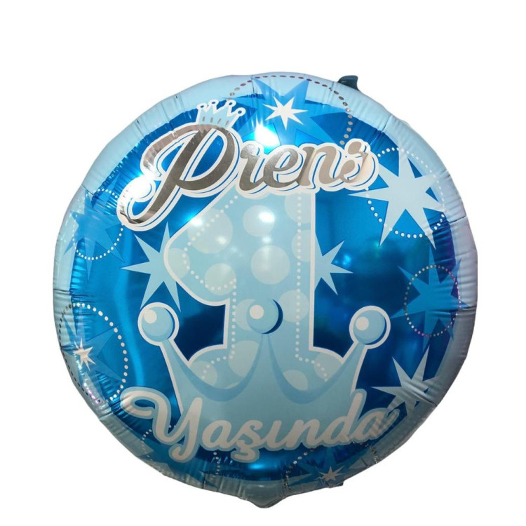 18″ Yuvarlak Y3 45cm Folyo Balon