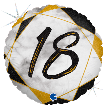 Folyo Balon Grabo 18" Paketli Mermer 18 Yaş Siyah Folyo Balon Grabo 18" Paketli Mermer 18 Yaş Siyah
