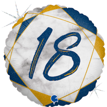 Folyo Balon Grabo 18" Paketli Mermer 18 Yaş Mavi Folyo Balon Grabo 18" Paketli Mermer 18 Yaş Mavi