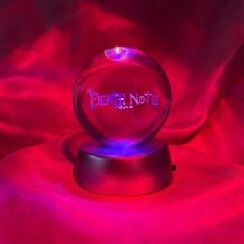 Death Note Anime Tasarımlı Işıklı Cam Küre (GM-5028) Death Note Anime Tasarımlı Işıklı Cam Küre (GM-5028)