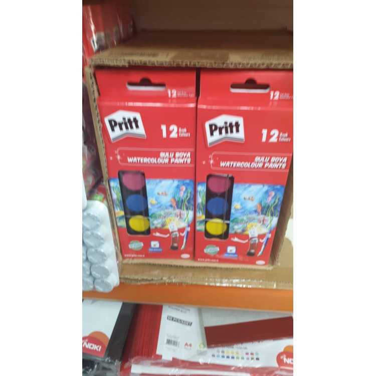 PRİTT 12RENK SULU BOYA KÜÇÜK