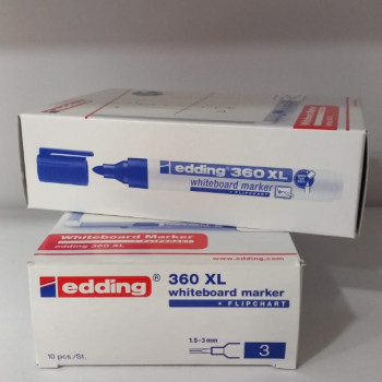 EDDİNG 360XL TAHTAKALEMİ MAVİ 10LU EDDİNG 360XL TAHTAKALEMİ MAVİ 10LU