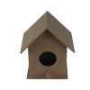 Obje Kuş Evi Mdf Küçük (12,50*8.8*8,8cm) BOYAMA MAKET