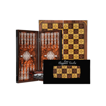 ESER ELEGANCE TAVLA (Büyük) MOTİF1 ESER ELEGANCE TAVLA (Büyük) MOTİF1