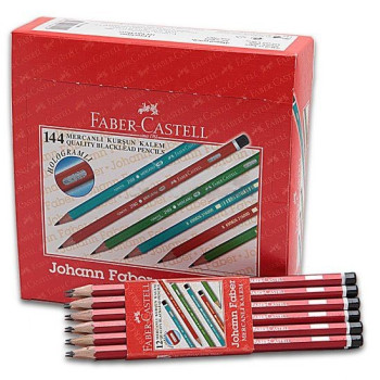FABER MERCANLI KURŞUN KALEM (BOX144) FABER MERCANLI KURŞUN KALEM (BOX144)