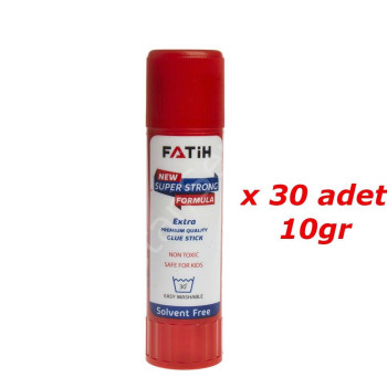 FATİH  36450 GLUE STİCK YAPIŞTIRICI 10GR (BOX30) FATİH  36450 GLUE STİCK YAPIŞTIRICI 10GR (BOX30)