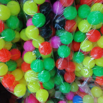 32mm zıplayan otomat topu (canlı renkler) (BOX100)