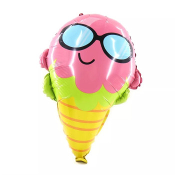 Gözlüklü Dondurma 8089 Folyo Balon 65cm Gözlüklü Dondurma 8089 Folyo Balon 65cm