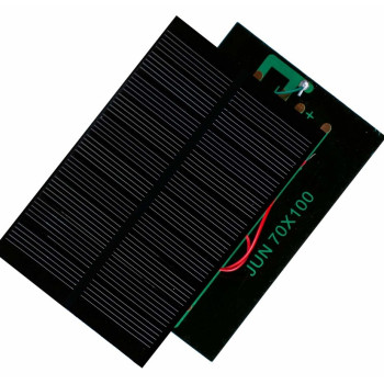 Güneş Paneli 7X10 CM 6 Volt 100mA Güneş Paneli 7X10 CM 6 Volt 100mA