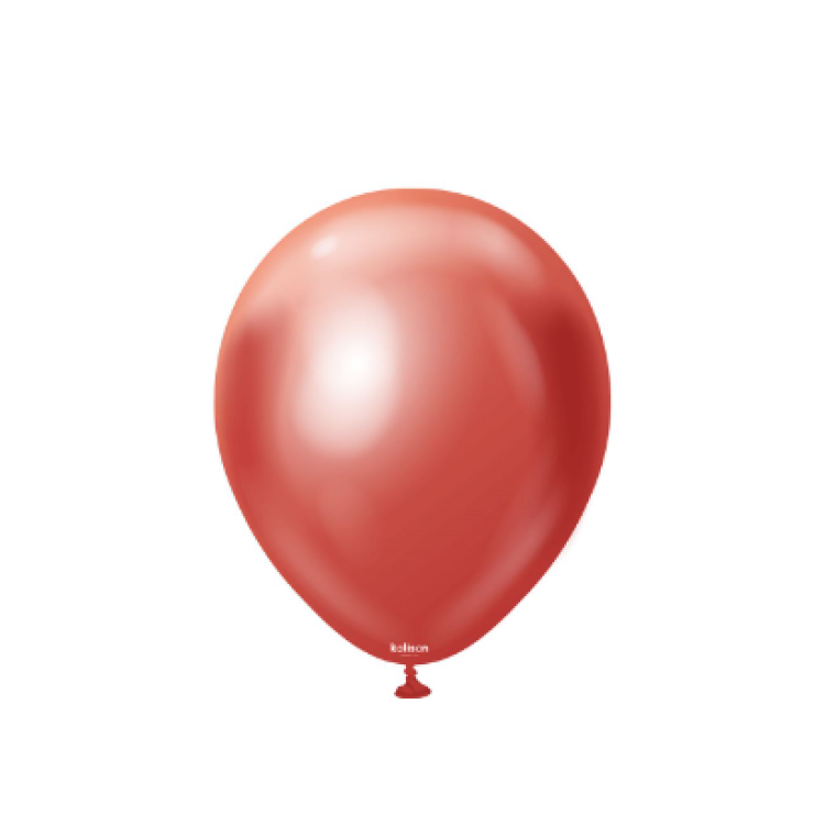 Krom 5 Balon Kalisan 100lü Kırmızı (Red)