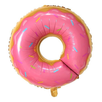 Pembe Donut 0037 Folyo Balon 80cm Pembe Donut 0037 Folyo Balon 80cm