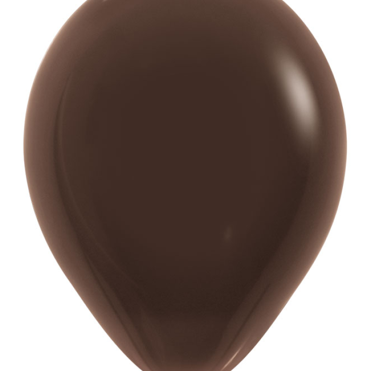 Pastel 12 Balon Hbk Kahverengi Çikolata 100lü