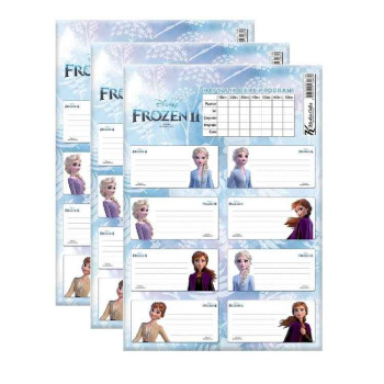 FROZEN 220130-92 II DERS PROGRAMLI 3 LÜ ETİKET 50 Lİ FROZEN 220130-92 II DERS PROGRAMLI 3 LÜ ETİKET 50 Lİ