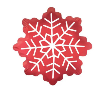Kırmızı Kar Tanesi Folyo Balon 4875 Kırmızı Kar Tanesi Folyo Balon 4875