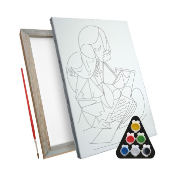 KUMTOYS TUVAL BOYAMA SETİ 25X35