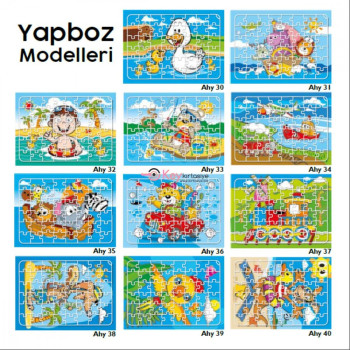 KUMTOYS AHŞAP YAPBOZ 30X40 CM. KUMTOYS AHŞAP YAPBOZ 30X40 CM.