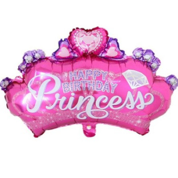 Prenses Taç 8386 Folyo Balon 80cm HELYUM Prenses Taç 8386 Folyo Balon 80cm HELYUM