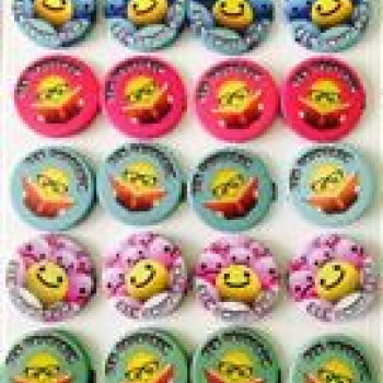 rozet ben okuyorum yazılı *20