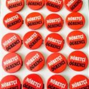 rozet nöbetçi öğrenci yazılı *20