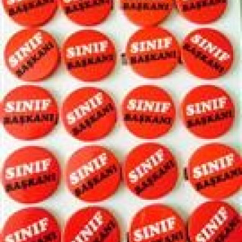 rozet sınıf başkanı yazılı *20