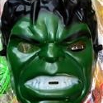 HULK PLASTİK MASKE KALİTELİ TEKLİ HULK PLASTİK MASKE KALİTELİ TEKLİ