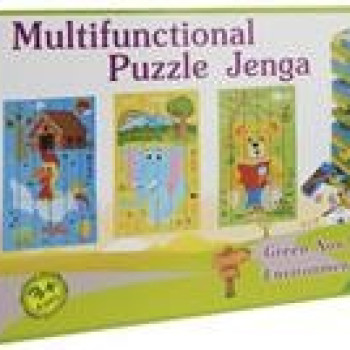 Ahşap resimli Yapboz Jenga Ahşap resimli Yapboz Jenga