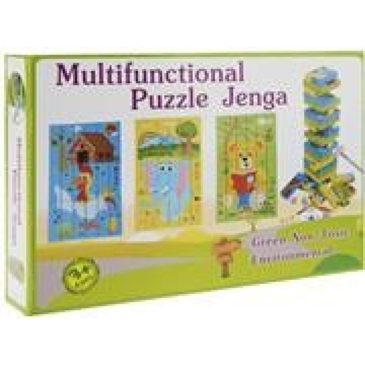 Ahşap resimli Yapboz Jenga