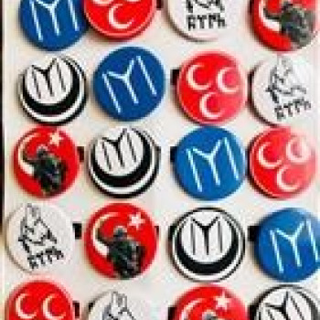 Türk sembolleri Rozeti *20