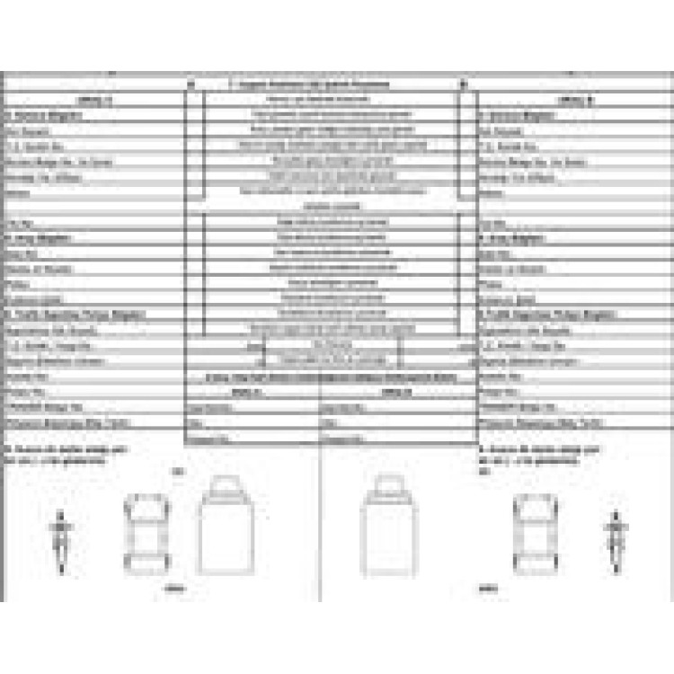 KAZA HASAR TESPİT TUTANAĞI *100