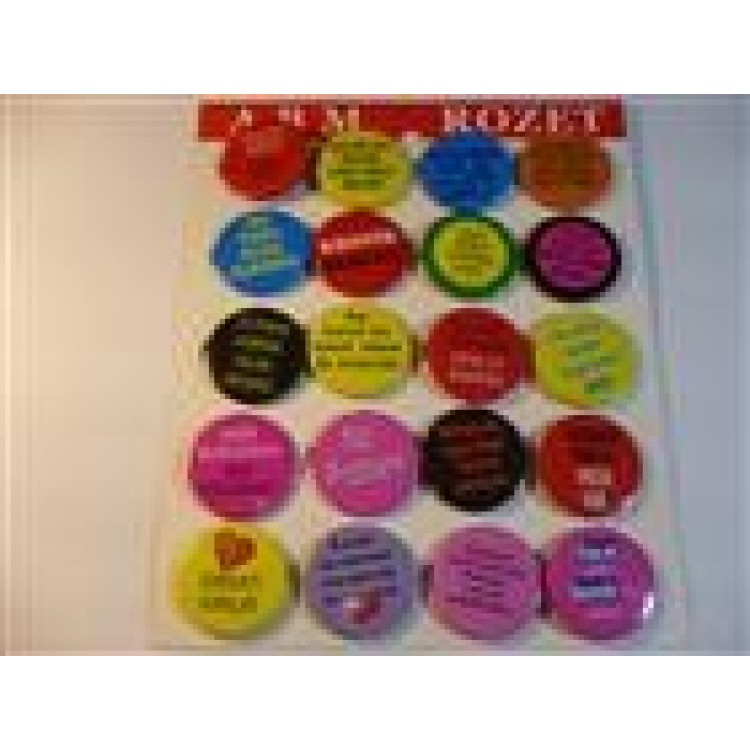 ikaz Yazılı Rozet *20