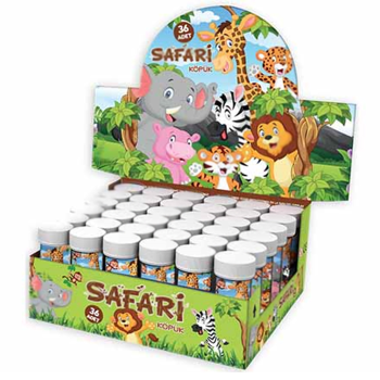 Köpük Baloncuk 36'lı Safari Köpük Baloncuk 36'lı Safari