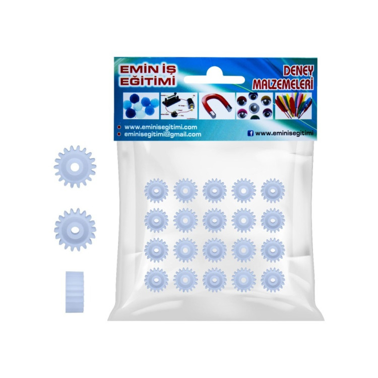 Plastik Motor Dişlisi 20 Adet