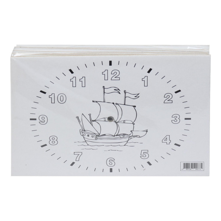 Saat Motoru Mekanizması Şablonu Mukavva Deney seti (BOX10)