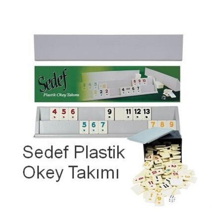 SEDEF PLASTİK OKEY KUTULU