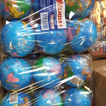 BÜYÜK DÜNYALI STRES TOP 10cm ALM-3404 (BOX)