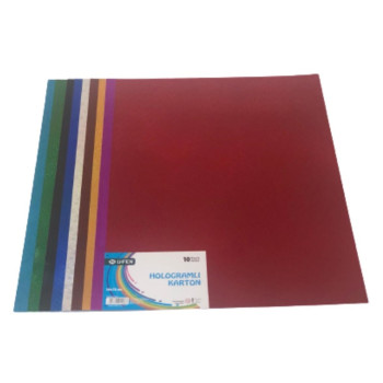 UFEN 50*70 HOLOGRAM KARTON 10renk 250gr. UFEN 50*70 HOLOGRAM KARTON 10renk 250gr.
