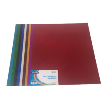 UFEN 50*70 HOLOGRAM KARTON 10renk 250gr. UFEN 50*70 HOLOGRAM KARTON 10renk 250gr.
