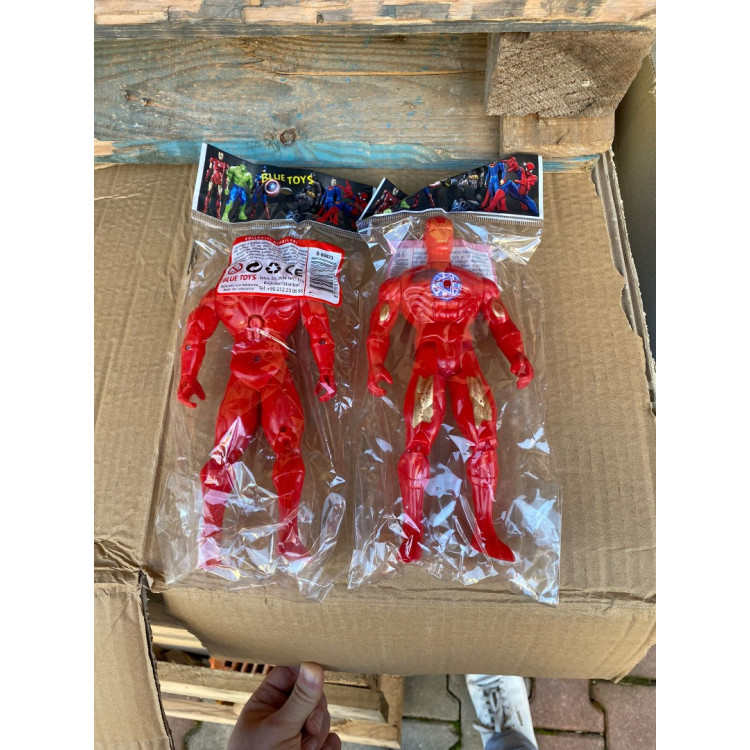 KIRMIZI ADAM IŞIKLI 21CM