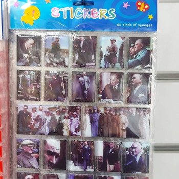STİCKER A4 ATATÜRK