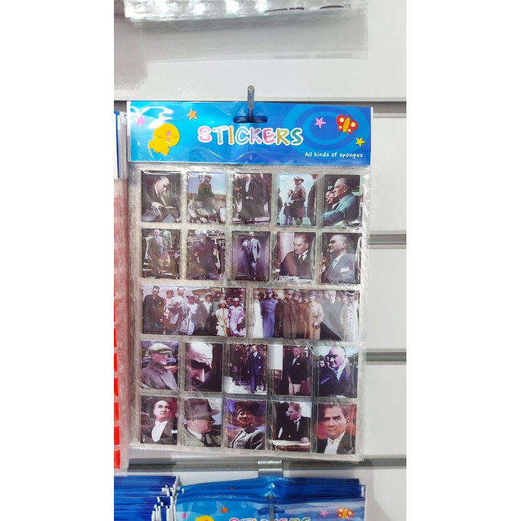 STİCKER A4 ATATÜRK