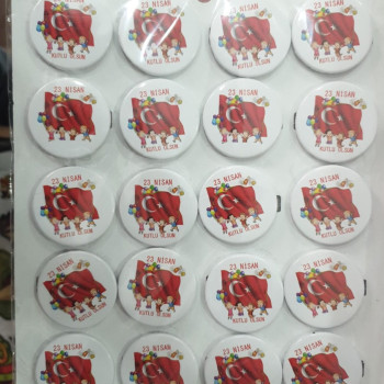 ROZET 23 NİSAN KUTLU OLSUN  20Lİ