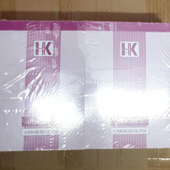 ULAŞ AMBAR SEVK FİŞİ  3 NÜSHA  OTOKOPİLİ 12li