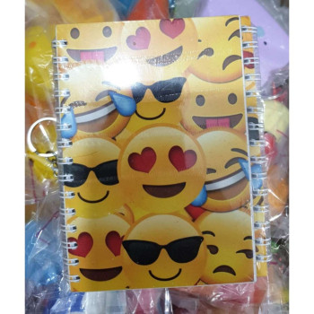 NOT DEFTERİ GÜLENYÜZ EMOJİ A6 SPİRALLİ *12 B01 NOT DEFTERİ GÜLENYÜZ EMOJİ A6 SPİRALLİ *12 B01