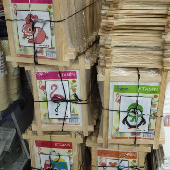 Etamin Çalışması Seti 23x30 Etamin Çalışması Seti 23x30