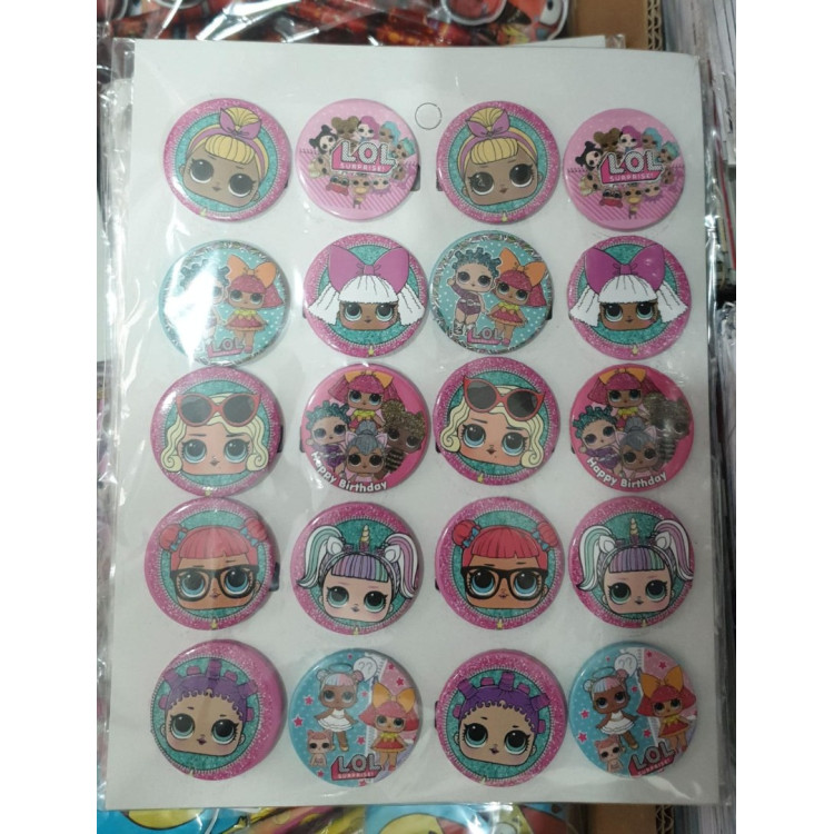 Rozet lol bebek * 20